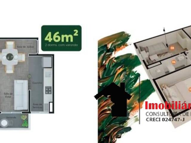 #1237 - Apartamento para Venda em Guarulhos - SP - 2