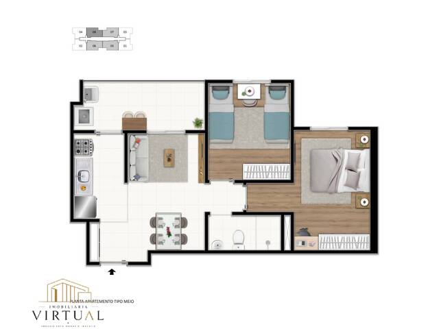 Apartamento para Lançamento em Mogi das Cruzes - 5